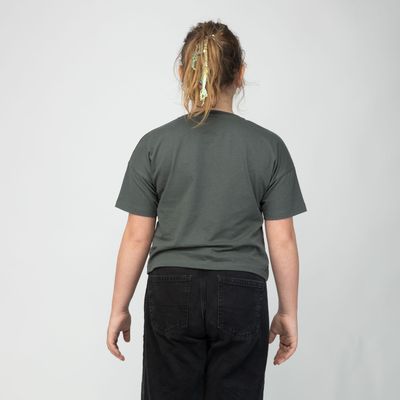 Imagen 2 del producto Polera Niña Looney tunes Bugs Gris Warner Bross