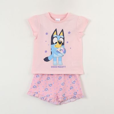 Imagen 1 del producto Pijama Manga Corta Niña Rosado Good Night Bluey