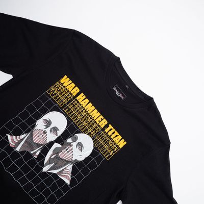 Imagen 2 del producto Polera Hombre Attack On Titan Martillo Negro