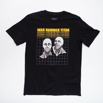 Polera Hombre Attack On Titan Martillo Negro