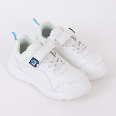 Imagen 2 del producto Zapatilla Escolar Niño Velcro Sonic Pin Blanco Sonic
