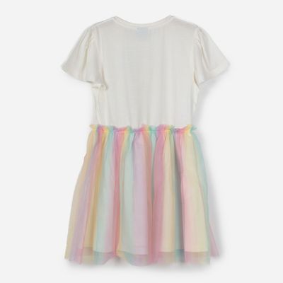 Imagen 2 del producto Vestido Niña Elsa Frozen Blanco Disney