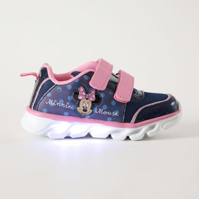 Imagen 1 del producto Zapatillas Con Luces Niña Puntos Minnie Azul Disney