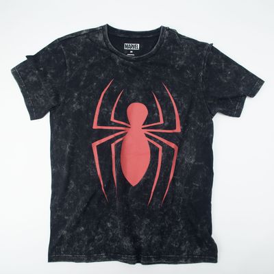 Imagen 1 del producto Polera Hombre Spiderman New Style Gris Oscuro Marvel