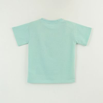 Imagen 2 del producto Polera Manga Corta Niño Verde Comiendo Bluey