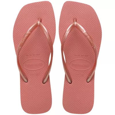 Sandalia Mujer Slim Square Arcilla Cañón Havaianas