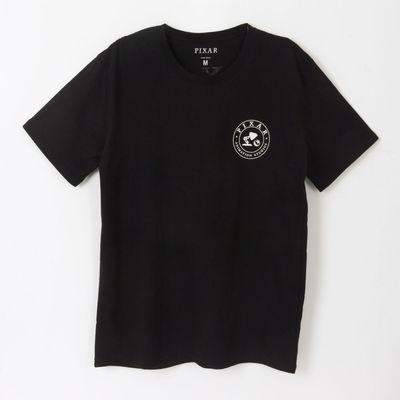 Polera Manga Corta Adulto Negro Corporativo Pixar Disney