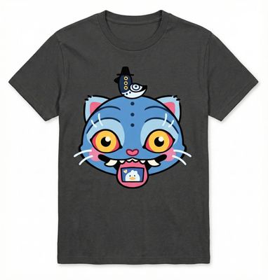 Imagen 2 del producto Polera Manga Corta Niño Derpy Gris Kpop Demon Hunters