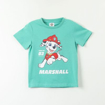 Imagen 1 del producto Polera Manga Corta Niño Turquesa Marshall Fire Up Paw Patrol