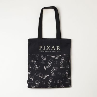 Totebag Niño Negro Full Print Pixar Disney