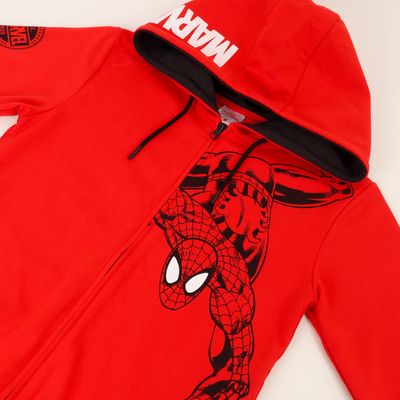 Imagen 2 del producto Poleron Abierto Niño Spiderman Shoulder Rojo Marvel