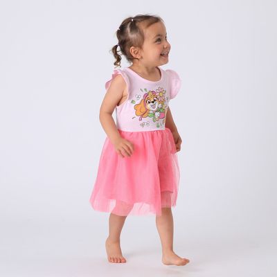 Imagen 2 del producto Vestido Niña Rosado Tull Paw Patrol