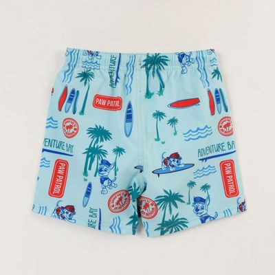 Imagen 2 del producto Short Niño Celeste Full Print Verano Paw Patrol