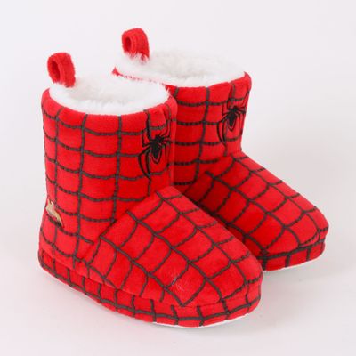 Imagen 2 del producto Pantufla Bota Niño Invernal Telaraña Spiderman Rojo Marvel