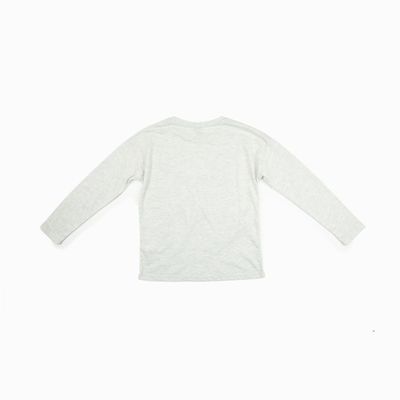 Imagen 2 del producto Polera Manga Larga Niña Pareja Gris Minnie Disney