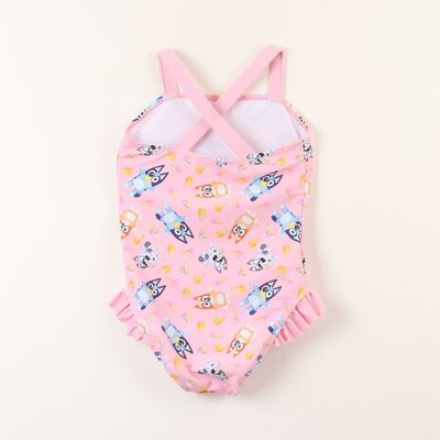 Imagen 2 del producto Traje de Baño Tirantes Niña Rosado Bluey & Bingo Bluey