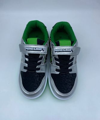 Imagen 2 del producto Zapatillas con luces Niño Negro Iconos Minecraft