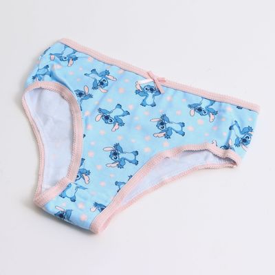 Imagen 2 del producto Tripack Calzón Niña Full Print Lilo & Stitch Celeste Disney