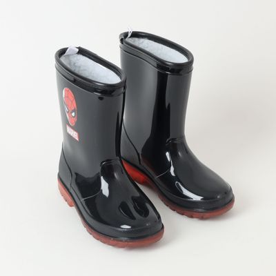 Imagen 2 del producto Bota De Agua Con Luces Y Chiporro Niño Spiderman Negro Marvel