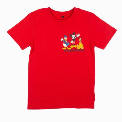 Imagen 2 del producto Pack Poleras Niño Mickey y sus Amigos Rojo Disney