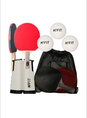Set Ping Pong Tenis Mesa 2 Paleta + 3 Pelotas + Malla