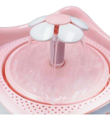 Imagen 2 del producto Fuente de Agua Bebedero Perros y Gatos Rosada