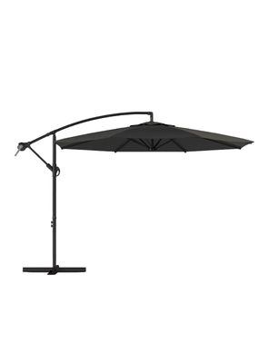 Quitasol Lateral 3x3mt Sombrilla Terraza Sol Lluvia Grafito Vincenzi