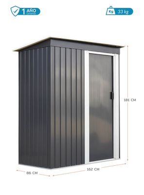 Imagen 2 del producto Bodega de Jardín 181x162x86 cm Homeclaf