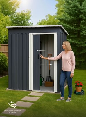 Bodega de Jardín 181x162x86 cm Homeclaf