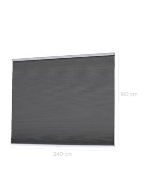 Imagen 2 del producto Cortina Honeycomb Termo-Acústicas Gris 160 X 240 Cm