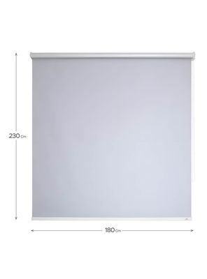 Imagen 2 del producto Cortina Roller Blackout Gris 180x230cm