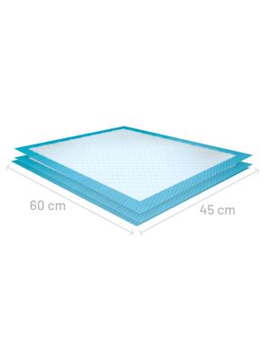 Imagen 2 del producto 100 Sabanillas 45x60 + 12 Guantes Limpieza Perros Mascotas