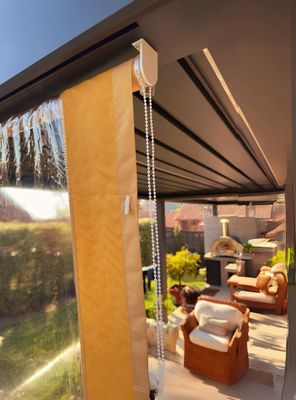 Imagen 2 del producto Cortina Roller Cierre de Terraza Beige 100x250cm