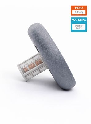 Imagen 2 del producto Ionizador Solar Hexagonal Para Piscina 150000 Lts Homeclaf