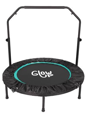 Mini Trampolín 3.3ft 1 Mt Aeróbico Fitness Yoga y Juegos GlowUp