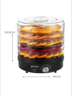 Imagen 2 del producto Deshidratador de frutas y alimentos Dry Fit Negro