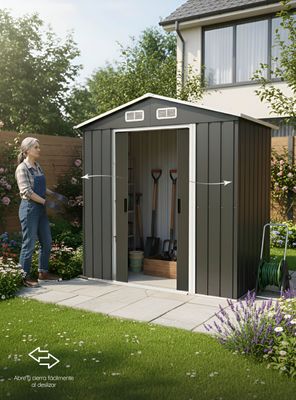 Bodega Prefabricada Jardín XXL 194x130x184