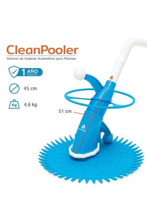 Imagen 2 del producto Limpiador Piscina Automático Barracuda Azul Homeclaf