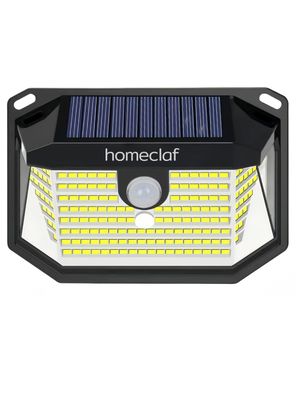Foco Solar 178 Led Exterior Con Sensor Movimiento Homeclaf