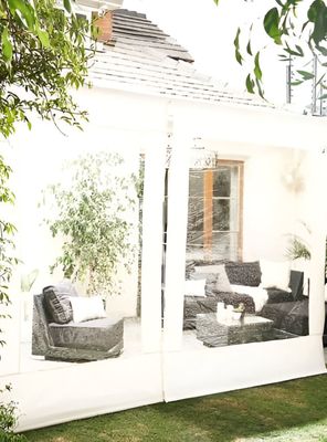 Imagen 2 del producto Cortina Roller Cierre De Terraza 100 x 250 Cm Blanca Vincenzi