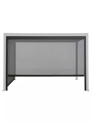 Cortina Manual Zipscreen Vincenzi 364 cms para pérgola bioclimática