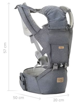 Imagen 2 del producto Mochila Portabebé Ergonómico Multifuncional 6en1 Glowup