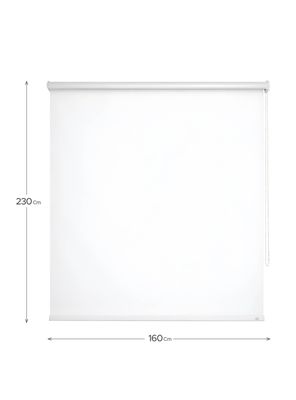 Imagen 2 del producto Cortina Roller Blackout Blanca 160x230cm