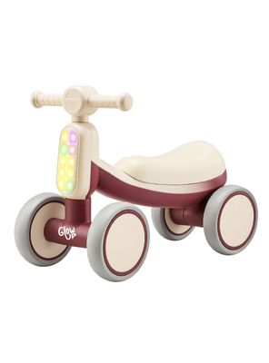 Triciclo Infantil con Luz y Sonido Bambi Burdeos GlowUp