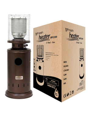 Estufa de Patio Baja a Gas 11 kg BF-G100 BFresh