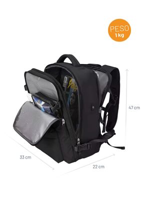 Imagen 2 del producto Mochila De Viaje Multiuso Resistente Impermeable 40 Lt Miglú