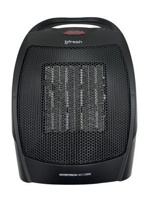 Imagen 2 del producto TERMOVENTILADOR ESTUFA CALEFACTOR ELÉCTRICO 1500W BFRESH NEGRA
