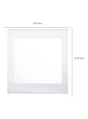 Imagen 2 del producto Cortina Roller Cierre de Terraza Blanca 150x250cm