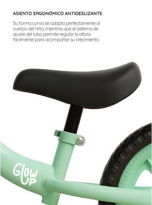 Imagen 2 del producto Bicicleta De Equilibrio Infantil Luca Verde Glowup