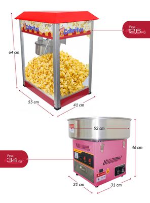 Imagen 2 del producto Pack maquina de algodón + maquina de cabritas Bfresh